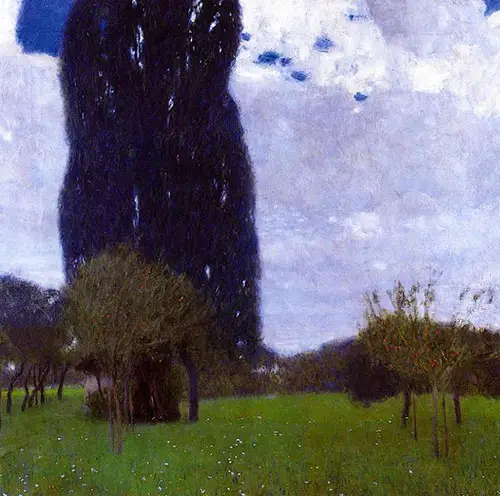 Tall Poplar Trees II Gustav Klimt